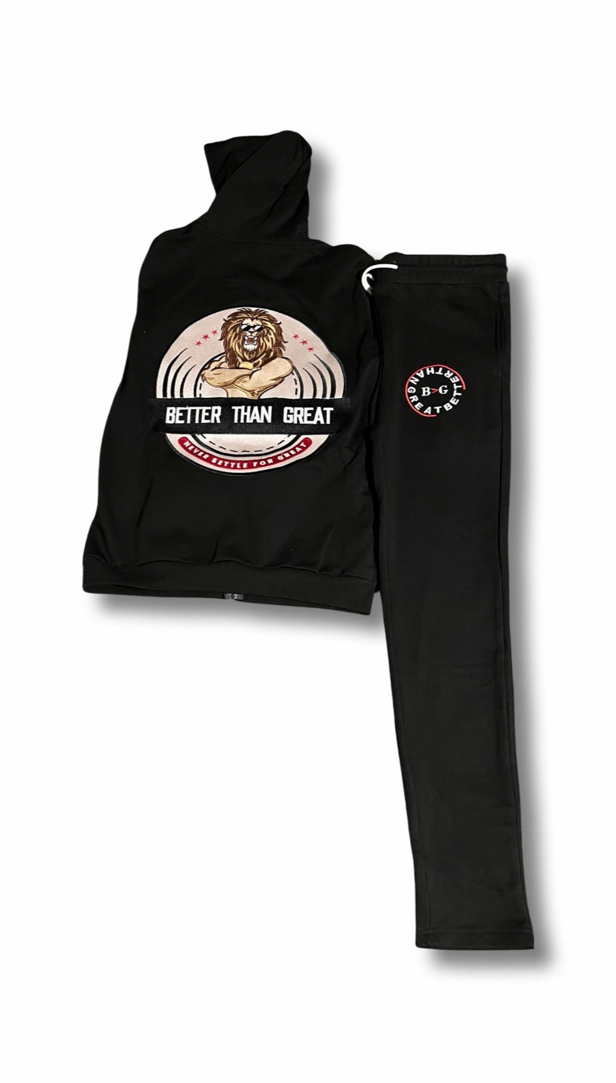 Black Heart of a Lion Sweatsuit