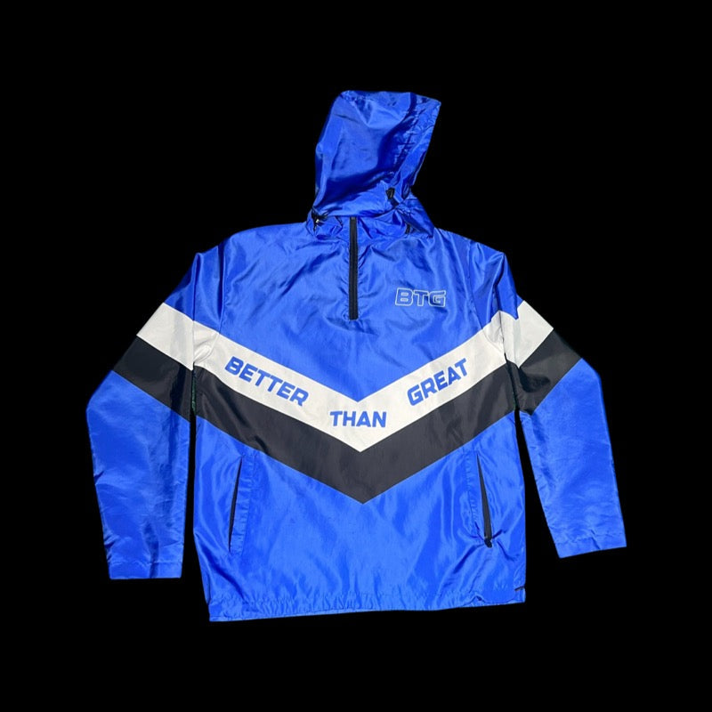 Blue Windbreaker Jacket