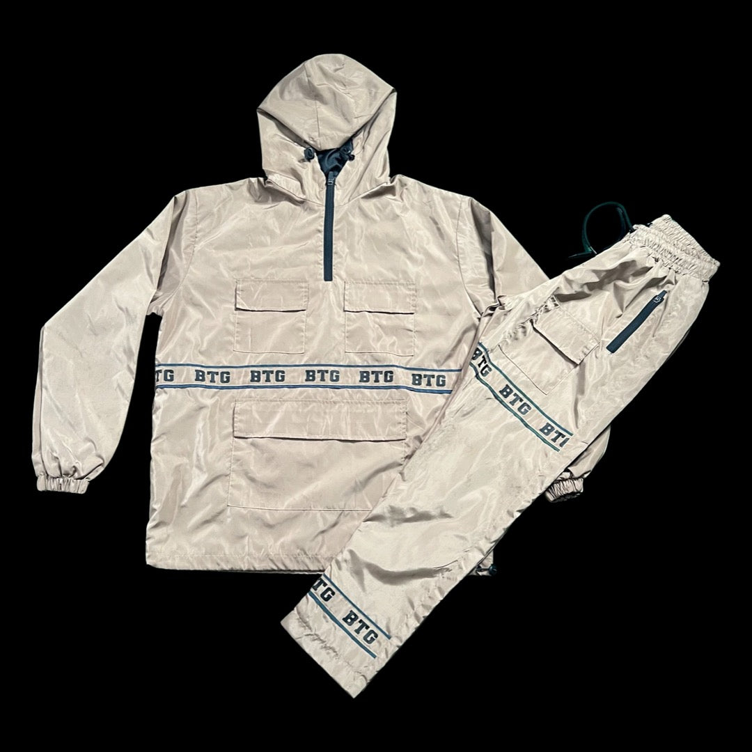 Beige Windbreaker
