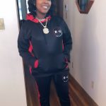 Better Than Great Black & Red Sweatsuit