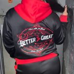Better Than Great Black & Red Sweatsuit
