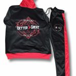 Better Than Great Black & Red Sweatsuit