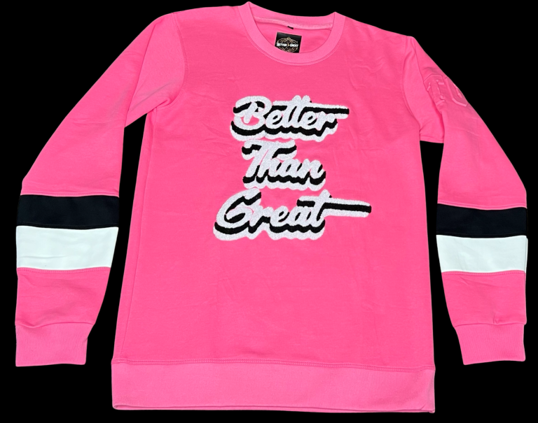 BTG Pink Sweatshirt – Hot Pink Sweatshirts
