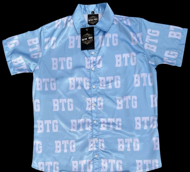BTG Silky Top – Half Sleeves Silky Shirt