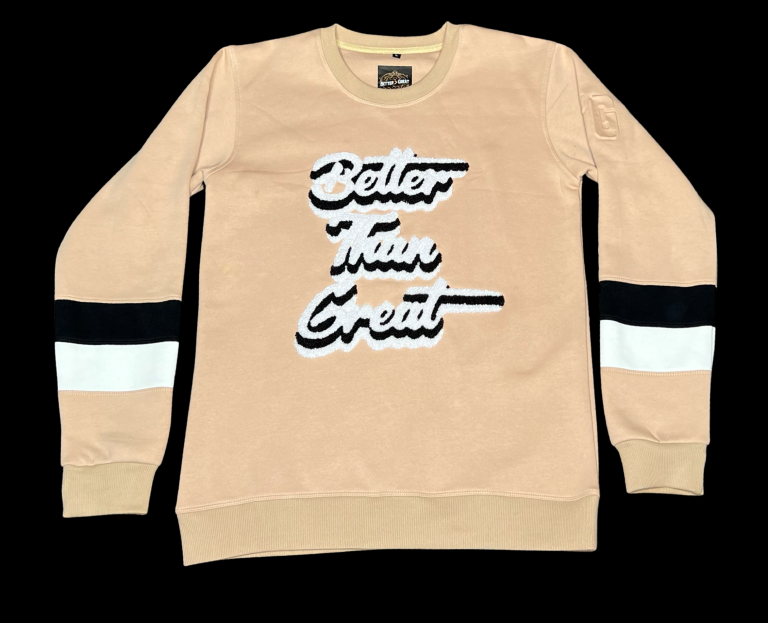 BTG Tan Sweatshirt for Men and Women
