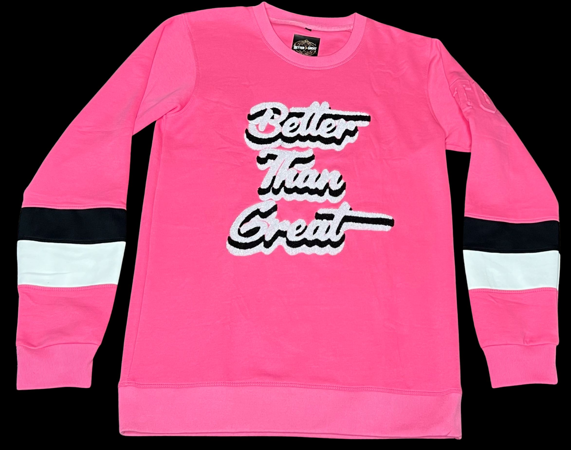 BTG hot Pink Sweatshirt for men and women