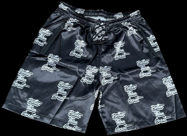 BTG Black Silky Shorts