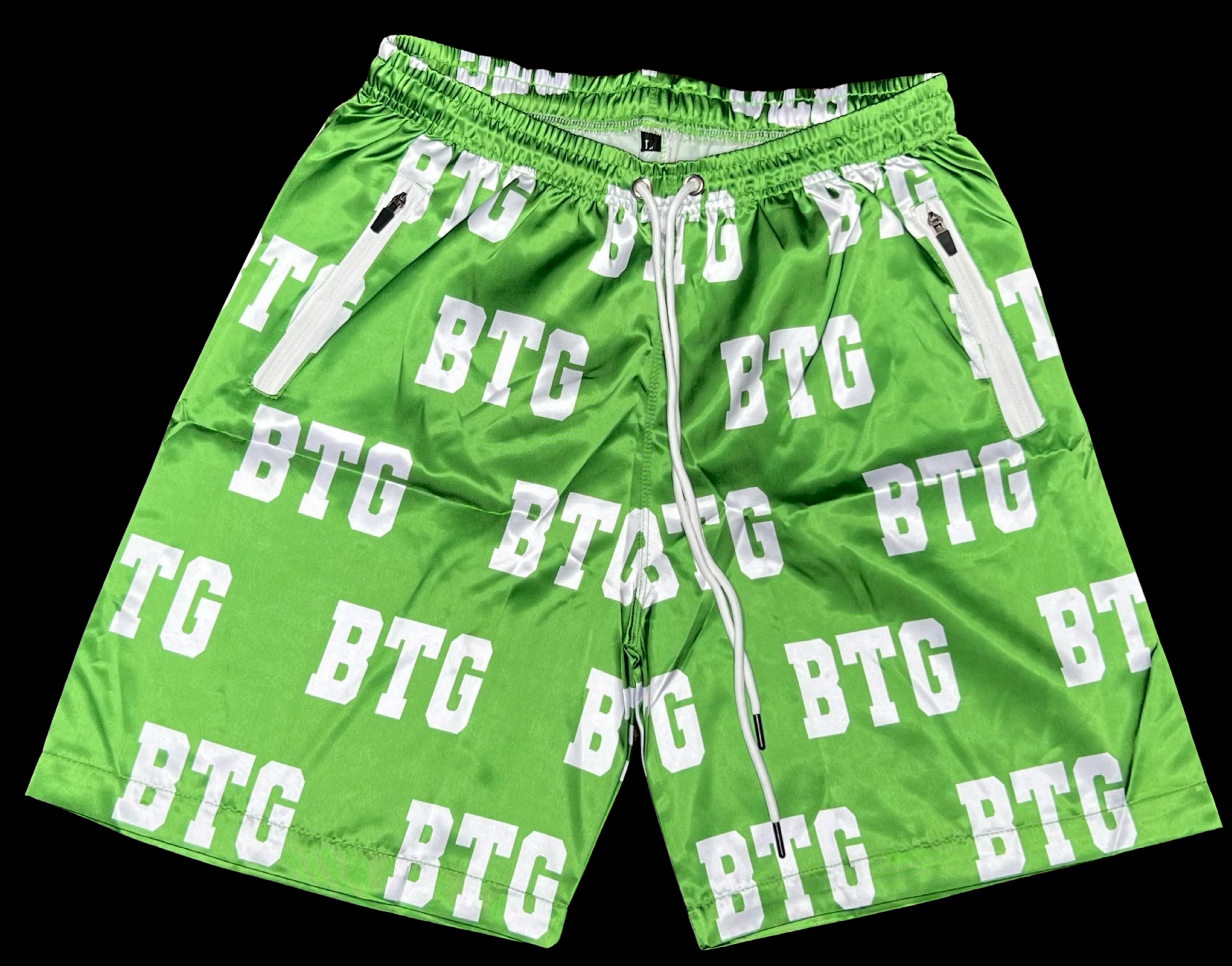BTG Green Silky Shorts